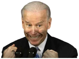 🤪-Creepy Joe Biden, Telegram Sticker