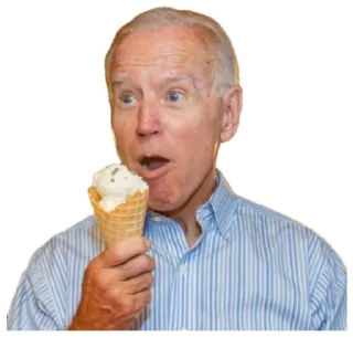 🍦-Creepy Joe Biden, Telegram Sticker