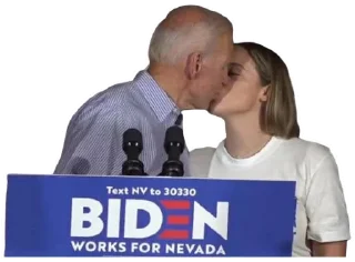 💋-Creepy Joe Biden, Telegram Sticker