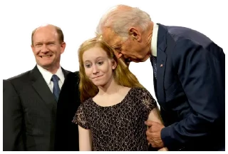 👨‍👨‍👧-Creepy Joe Biden, Telegram Sticker