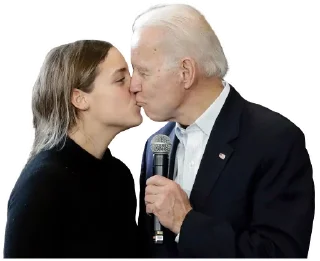 😚-Creepy Joe Biden, Telegram Sticker