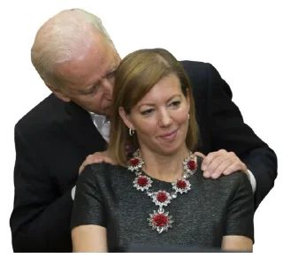 👃-Creepy Joe Biden, Telegram Sticker