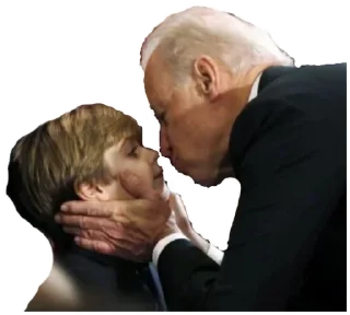 😗-Creepy Joe Biden, Telegram Sticker