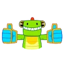 👍-Cubigator, Telegram Sticker