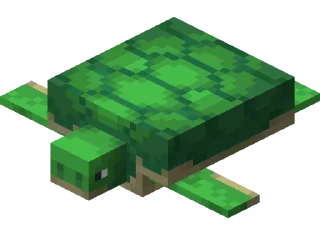 🐢-Minecraft, Telegram Sticker