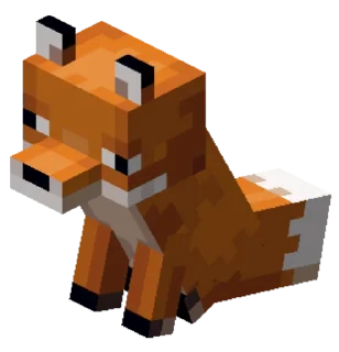 🦊-Minecraft, Telegram Sticker