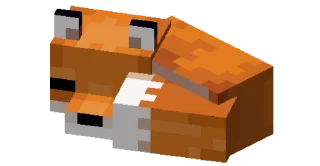 🦊-Minecraft, Telegram Sticker