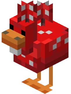 🐓-Minecraft, Telegram Sticker
