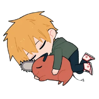💤-Chainsaw man @Toji_sama, Telegram Sticker