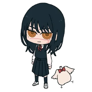 😐-Chainsaw man @Toji_sama, Telegram Sticker