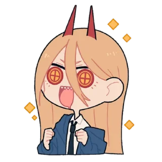 🤩-Chainsaw man @Toji_sama, Telegram Sticker