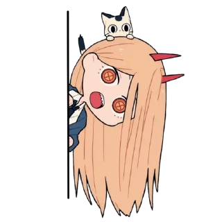 😄-Chainsaw man @Toji_sama, Telegram Sticker