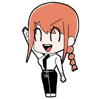 👋-Chainsaw man @Toji_sama, Telegram Sticker