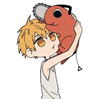 ❤️-Chainsaw man @Toji_sama, Telegram Sticker