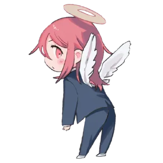 😐-Chainsaw man @Toji_sama, Telegram Sticker