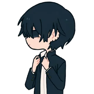 😐-Chainsaw man @Toji_sama, Telegram Sticker