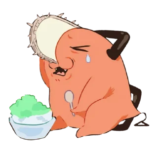 😭-Chainsaw man @Toji_sama, Telegram Sticker