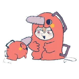 ☺️-Chainsaw man @Toji_sama, Telegram Sticker