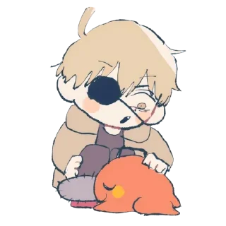 ❤️-Chainsaw man @Toji_sama, Telegram Sticker
