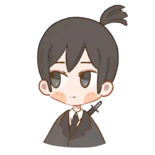 😐-Chainsaw man @Toji_sama, Telegram Sticker