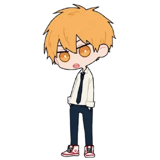 😐-Chainsaw man @Toji_sama, Telegram Sticker