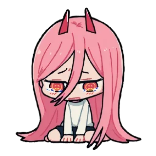 😭-Chainsaw man @Toji_sama, Telegram Sticker