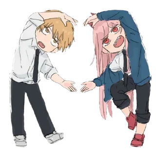 ❤️-Chainsaw man @Toji_sama, Telegram Sticker