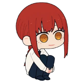 😊-Chainsaw man @Toji_sama, Telegram Sticker