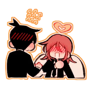 ❤️-Chainsaw man @Toji_sama, Telegram Sticker