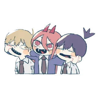 ❤️-Chainsaw man @Toji_sama, Telegram Sticker