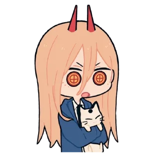 ❤️-Chainsaw man @Toji_sama, Telegram Sticker