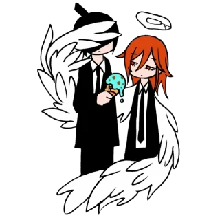 ❤️-Chainsaw man @Toji_sama, Telegram Sticker