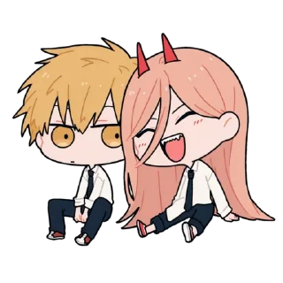 ❤️-Chainsaw man @Toji_sama, Telegram Sticker