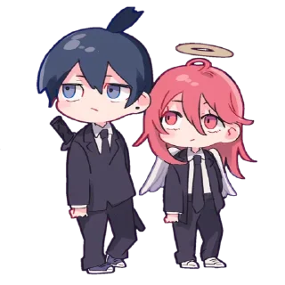 😐-Chainsaw man @Toji_sama, Telegram Sticker
