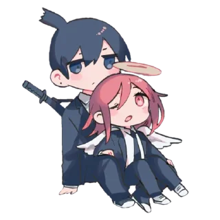 ❤️-Chainsaw man @Toji_sama, Telegram Sticker