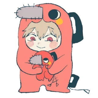 ☺️-Chainsaw man @Toji_sama, Telegram Sticker