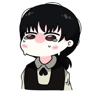 😭-Chainsaw man @Toji_sama, Telegram Sticker
