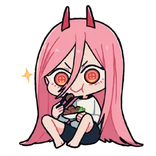 🍛-Chainsaw man @Toji_sama, Telegram Sticker