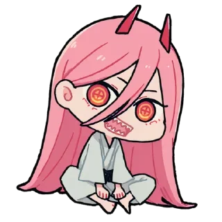 😃-Chainsaw man @Toji_sama, Telegram Sticker