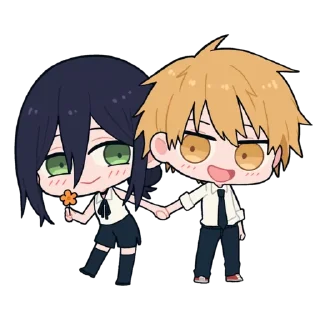 ❤️-Chainsaw man @Toji_sama, Telegram Sticker