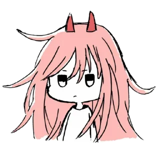 😐-Chainsaw man @Toji_sama, Telegram Sticker