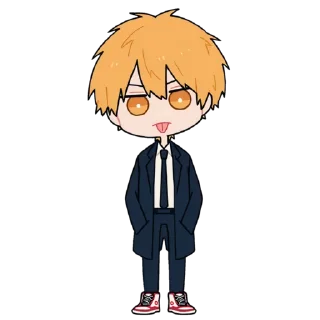 😛-Chainsaw man @Toji_sama, Telegram Sticker
