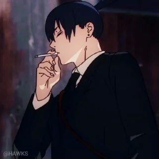 🚬-Chainsaw Man-2 (@TodorokiShouto), Telegram Sticker