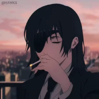 🚬-Chainsaw Man-2 (@TodorokiShouto), Telegram Sticker