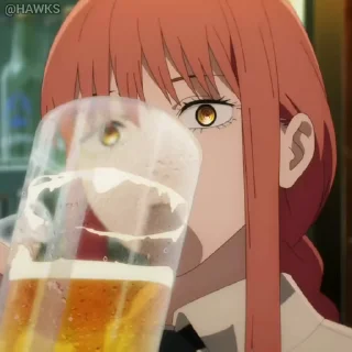 🍺-Chainsaw Man-2 (@TodorokiShouto), Telegram Sticker