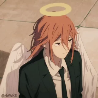 😇-Chainsaw Man-2 (@TodorokiShouto), Telegram Sticker