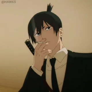 🚬-Chainsaw Man-2 (@TodorokiShouto), Telegram Sticker