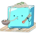 🍥-CubeMelt, Telegram Sticker