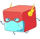 🏃‍♂️-CubeMelt, Telegram Sticker