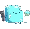 ✂️-CubeMelt, Telegram Sticker